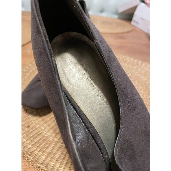 Ann Marino Women's Size 10M Dark Brown Bow Heels - Picture 3 of 9